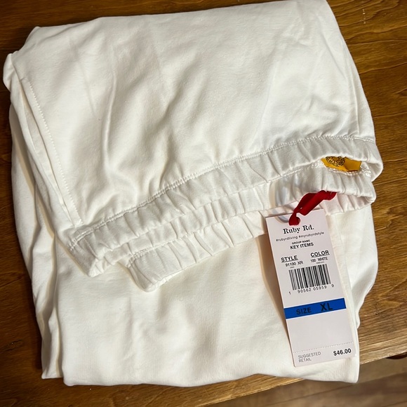 White Sweatpants XL - Picture 1 of 3